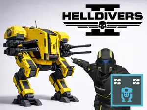 Helldivers 2 EXO-49 Emancipator Exosuit Mech