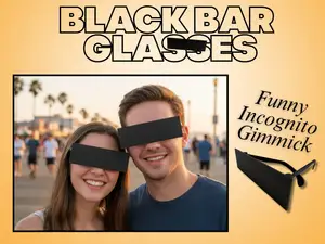 Black Bar Glasses
