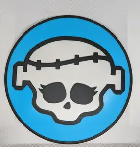 Frankie Skullette Wall Plaque