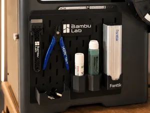 Universal Skadis Tool Wall with Build Plate holder