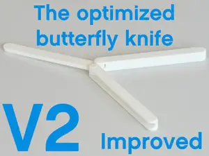 The optimized butterfly knife - V2