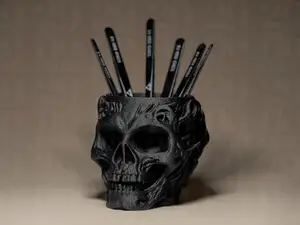 Skull Shaped Holder / Organizer