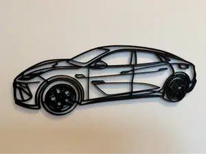 Lotus Emeya Outline Wall Art