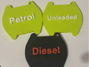 Fuel Buddy Fuel type reminder and trigger holder