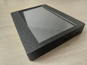 Raspberry Pi 7" Touch Display Case (snap-fit)
