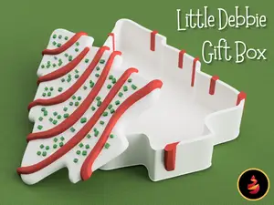 Christmas Snack Cake Gift Box