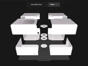 Customizable Case for Laptop Motherboard