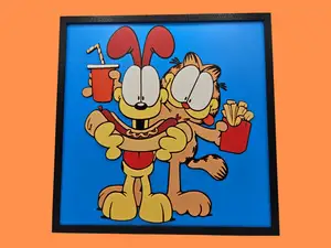 Garfield and Odie