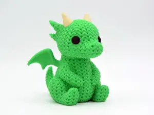 Knitted Dragon