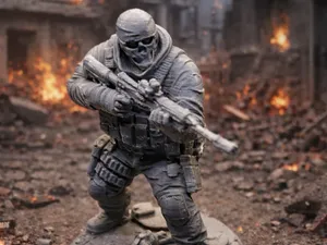Spetsnaz Elite Assault Soldier Miniature