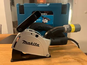 Makita Mauernutfräse Staubsauger-Adapter
