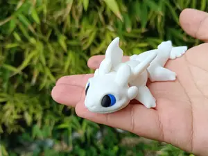 Flexy Cute Light Fury | Print in place