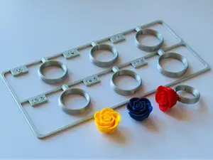 Rose Ring ( Includes ring bands in multiple sizes)