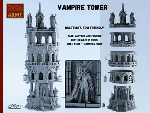 Vampire Tower – Gothic Terrain for Fantasy Univers