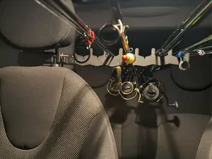 MINI Cooper R56 Angelrutenhalter Kopfstütze