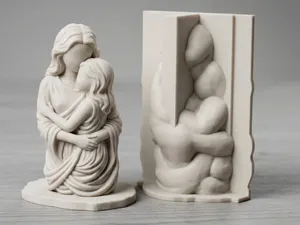 Molde de Silicona Pareja Abrazo | Romantic Candle