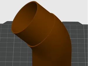 Elbow DN50 45 degree