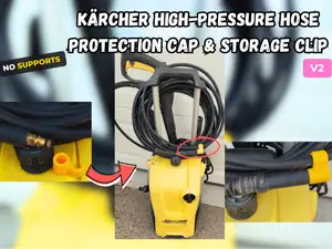 Kärcher High-Pressure Hose End Cap & Storage Clip