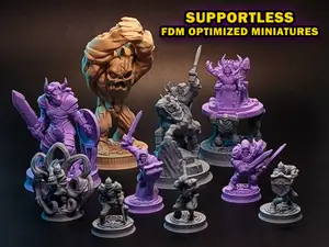 Legendary Supportless Death Knight 11 Pack - 32mm