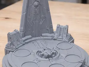 Necron Display Base 5 man