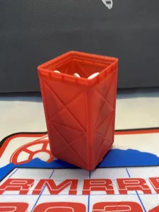 Gridfinity Vase Mode 10U Bin with stronger edges.
