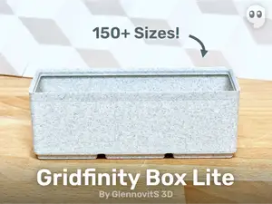 Gridfinity Box Lite - Filament friendly bins
