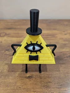Repaired Iris Model for Bill Cipher of Gravity Falls TV Show Model