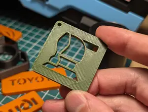 Keychain Helldivers 2 Stratagems Mortar Sentry