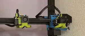 Reworked parts to better fit with H2V2S Extruder