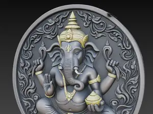 Ancient Ganesh Coin