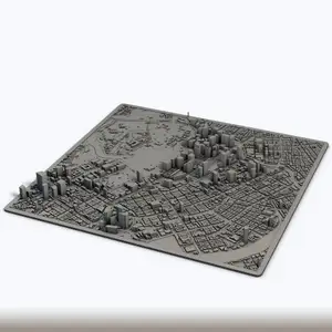 Tokyo City Japan 3D Model - Printable Urban Landscape - Japanese Metropolis Architecture