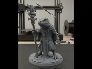 Lizardfolk Shaman Figure