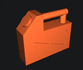 MILITARY LEGO lego compatible jerrycan, Gas can, fuel can