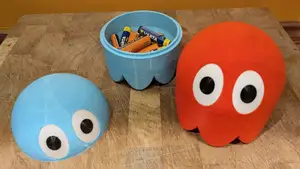 Ghost (pacman inspired) Money Box No AMS