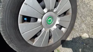 Whel cover logo for Skoda Fabia 1