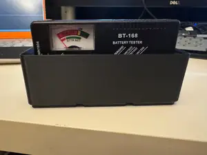 Custom Gridfinity Box for BT-168 Battery Tester