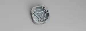 The pump cap on the TITAN AIO cooler design inspired by Iron man arc reactor