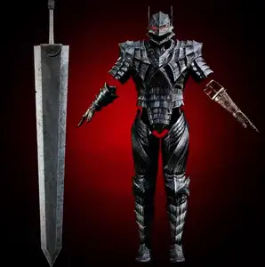 ULTIMATE BERSERK ARMOR GUTS PACK full armor with helmet cannon arm dragonslayer behelit and figure life size cosplay - Berserk Fan Art