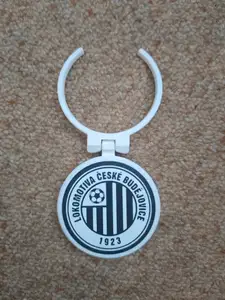 removable Lokomotiva Ceske Budejovice emblem to lid metal cans (0,5L & 0,33L)