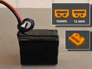 6S Balance lead plug holder 10 / 12 AWG for Lipo / Li-ion battery