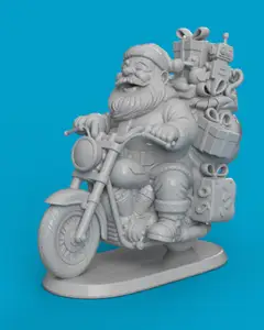 Santa on a Bike
