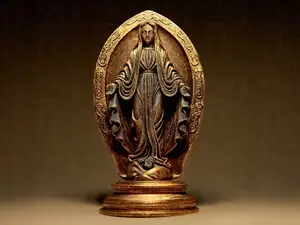 Virgin Mary Statuette