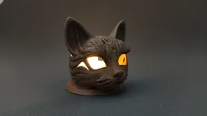 Cat Mask - LED tea light holder