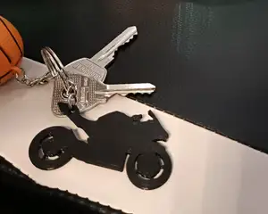 motorcycle keychain (ninja)