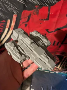 Ultralight warship