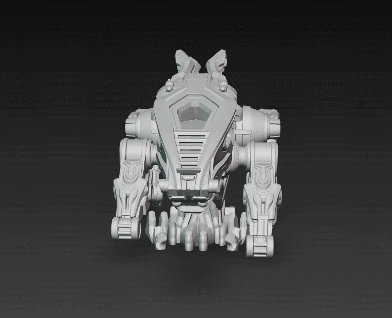 ROBOT GUERRERO ANIMAL COLECCIONABLE