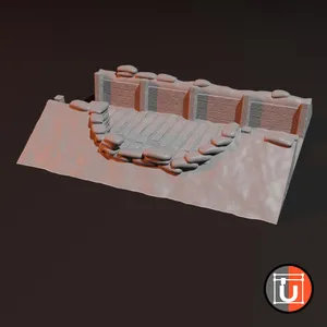 Trench Terrain – Fortified Sandbag Position