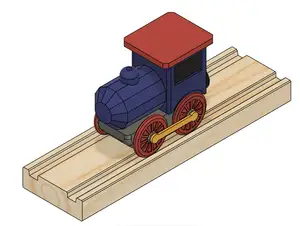 BabyTrains MINI - Vlak lokomotiva (OUTDATED)