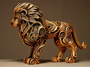 Designer LION Sculpture