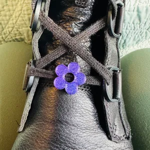 Cute Flower bead for shoe lace or sweater string